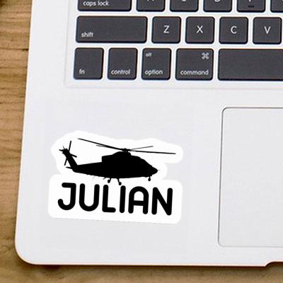Julian Sticker Helicopter Notebook Julian Sticker Helicopter Notebook Image