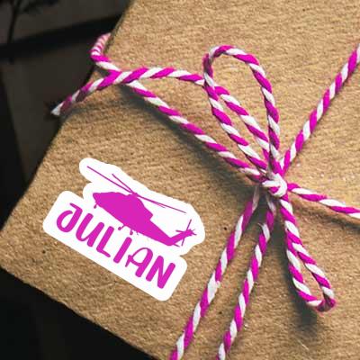 Sticker Helicopter Julian Notebook Sticker Helicopter Julian Gift package Image