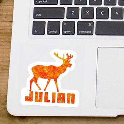 Julian Aufkleber Hirsch Notebook Julian Aufkleber Hirsch Notebook Image