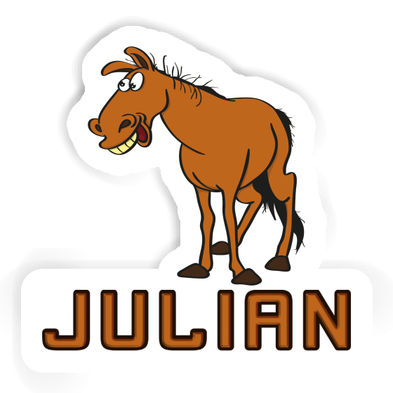Sticker Horse Julian Notebook Sticker Horse Julian Gift package Image