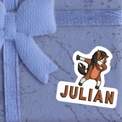 Julian Sticker Dabbing Horse Notebook Julian Sticker Dabbing Horse Notebook Image