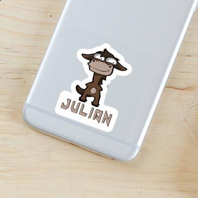 Julian Sticker Standing Horse Notebook Julian Sticker Standing Horse Gift package Image