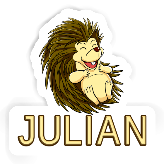 Hedgehog Sticker Julian Notebook Hedgehog Sticker Julian Gift package Image