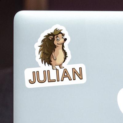 Standing Hedgehog Sticker Julian Image
