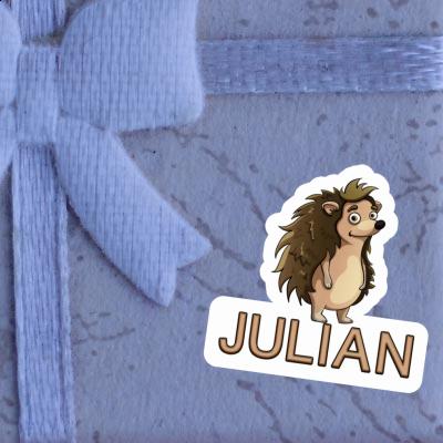 Standing Hedgehog Sticker Julian Notebook Standing Hedgehog Sticker Julian Notebook Image