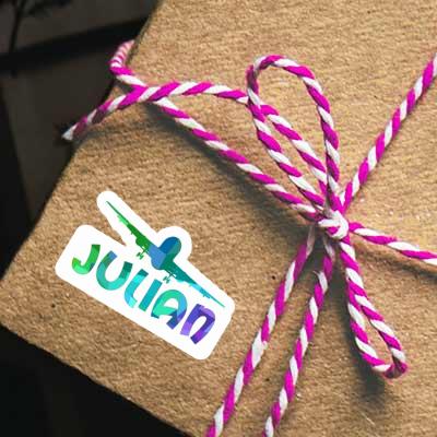 Airplane Sticker Julian Notebook Airplane Sticker Julian Notebook Image