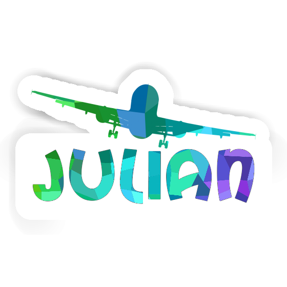 Airplane Sticker Julian Notebook Airplane Sticker Julian Notebook Image