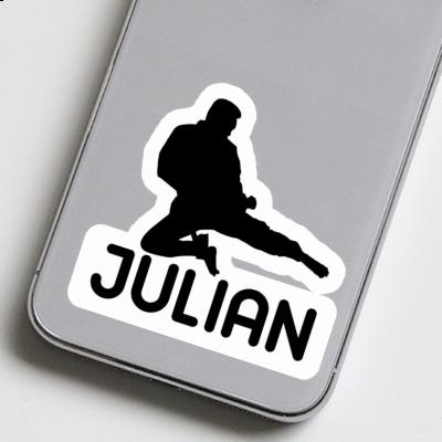 Karateka Sticker Julian Notebook Karateka Sticker Julian Gift package Image