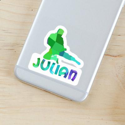 Sticker Karateka Julian Notebook Sticker Karateka Julian Gift package Image