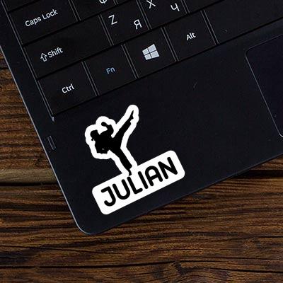 Karateka Sticker Julian Notebook Karateka Sticker Julian Gift package Image