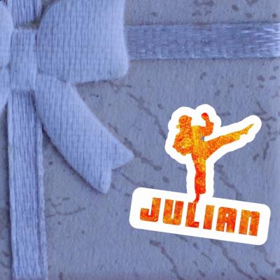 Karateka Sticker Julian Notebook Karateka Sticker Julian Gift package Image