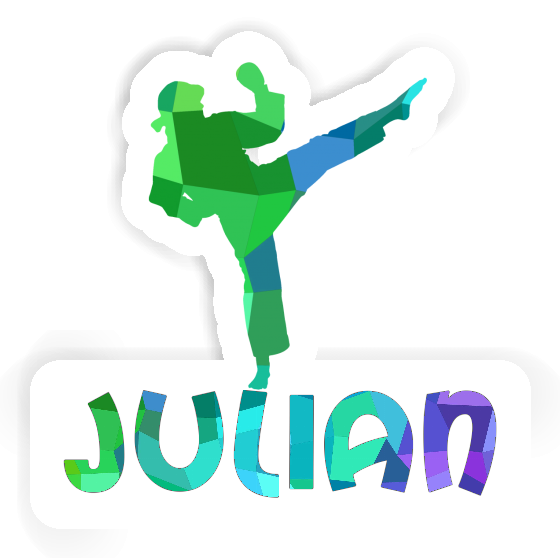 Sticker Julian Karateka Notebook Sticker Julian Karateka Gift package Image