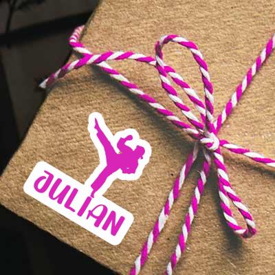 Sticker Karateka Julian Notebook Sticker Karateka Julian Gift package Image