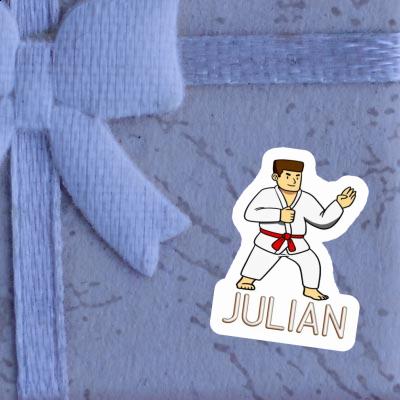 Sticker Karateka Julian Notebook Sticker Karateka Julian Gift package Image