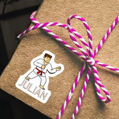 Sticker Karateka Julian Notebook Sticker Karateka Julian Gift package Image
