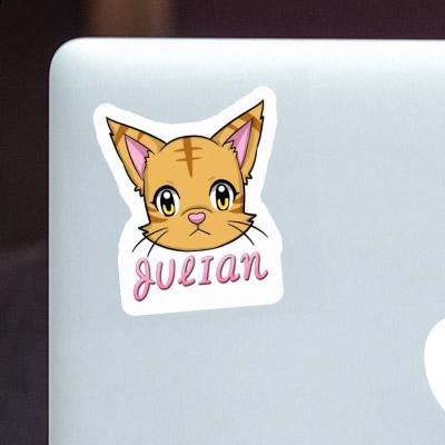 Sticker Cat Julian Notebook Sticker Cat Julian Gift package Image