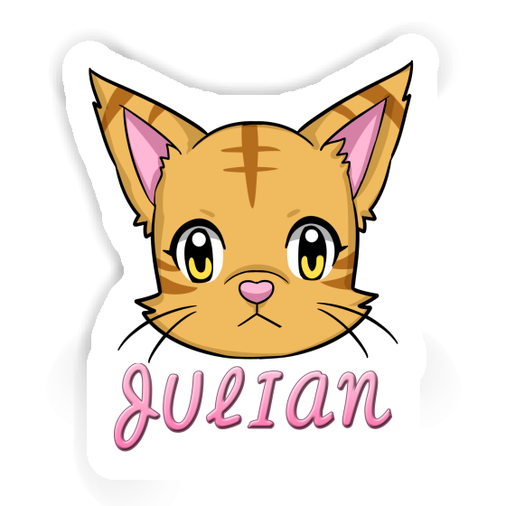 Sticker Cat Julian Notebook Sticker Cat Julian Notebook Image