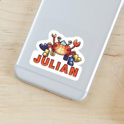 Crab Sticker Julian Notebook Crab Sticker Julian Gift package Image