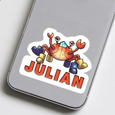 Crab Sticker Julian Notebook Crab Sticker Julian Gift package Image