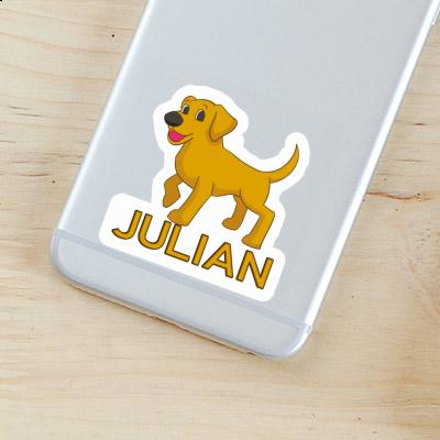 Sticker Julian Labrador Notebook Sticker Julian Labrador Gift package Image