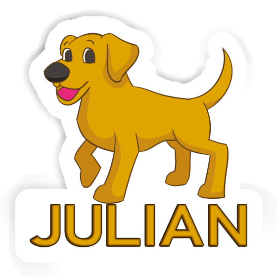 Sticker Julian Labrador Notebook Sticker Julian Labrador Notebook Image