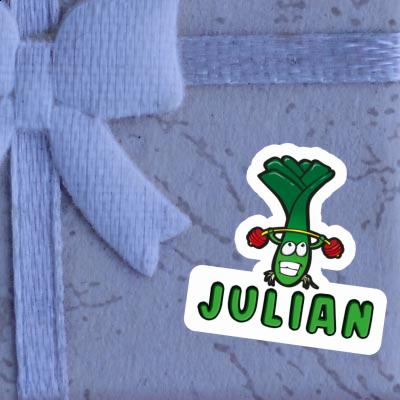 Sticker Julian Leek Notebook Sticker Julian Leek Gift package Image