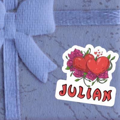 Sticker Julian Heart Notebook Sticker Julian Heart Notebook Image
