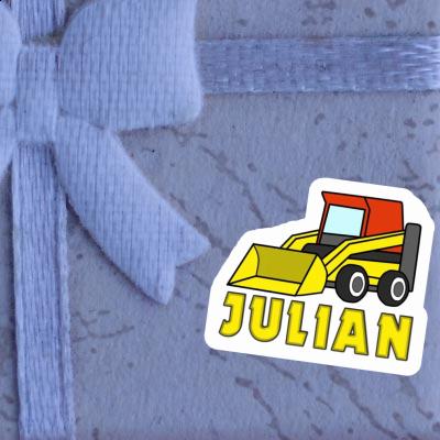 Julian Aufkleber Tieflader Notebook Julian Aufkleber Tieflader Gift package Image