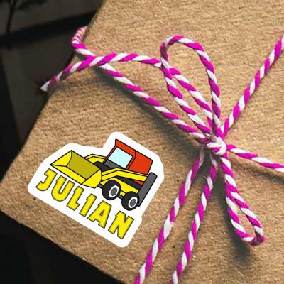 Julian Sticker Low Loader Notebook Julian Sticker Low Loader Notebook Image