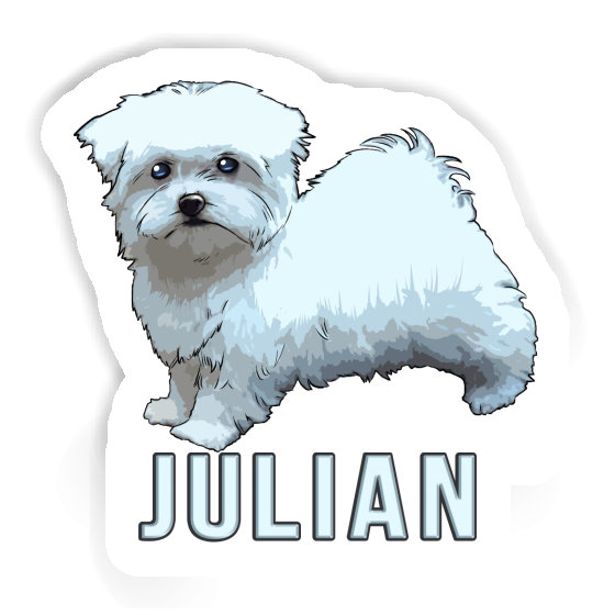 Doggie Sticker Julian Laptop Image