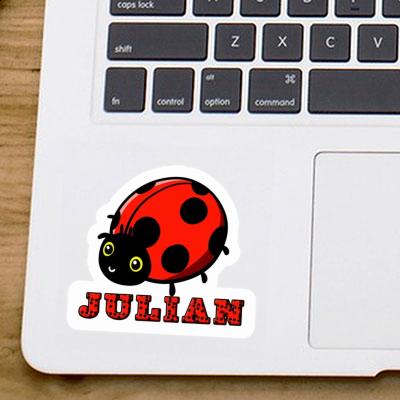 Autocollant Coccinelle Julian Notebook Autocollant Coccinelle Julian Gift package Image