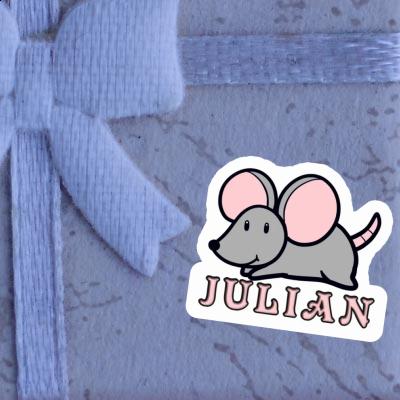 Maus Aufkleber Julian Notebook Maus Aufkleber Julian Gift package Image