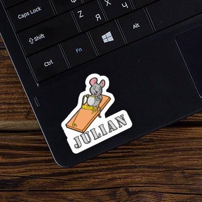 Sticker Julian Fitness Mouse Notebook Sticker Julian Fitness Mouse Gift package Image