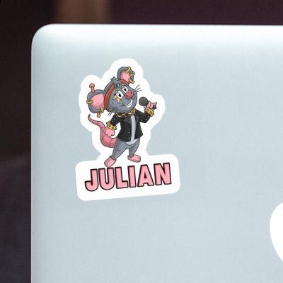 Sticker Julian Sängerin Notebook Sticker Julian Sängerin Notebook Image