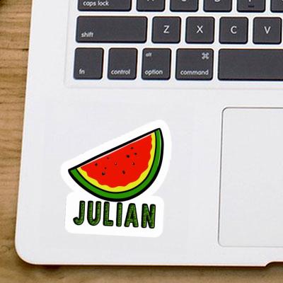 Aufkleber Wassermelone Julian Notebook Aufkleber Wassermelone Julian Notebook Image