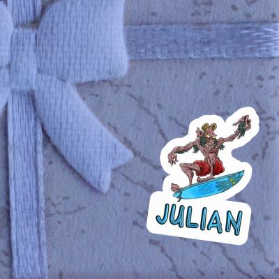 Aufkleber Surfer Julian Aufkleber Surfer Julian Image