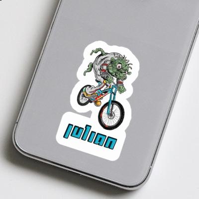 Aufkleber Julian Downhill-Biker Laptop Aufkleber Julian Downhill-Biker Laptop Image