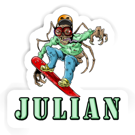 Sticker Julian Snowboarder Laptop Sticker Julian Snowboarder Laptop Image