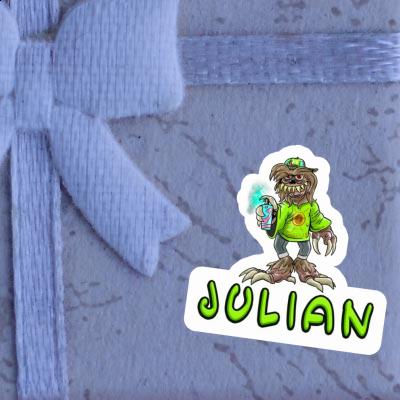 Sticker Monster Julian Notebook Sticker Monster Julian Notebook Image