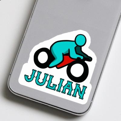 Sticker Motorbike Driver Julian Sticker Motorbike Driver Julian Image