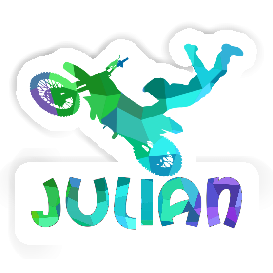 Sticker Motocross Rider Julian Laptop Sticker Motocross Rider Julian Laptop Image