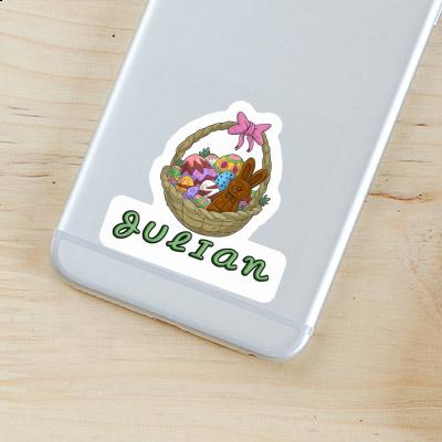 Easter basket Sticker Julian Notebook Easter basket Sticker Julian Notebook Image