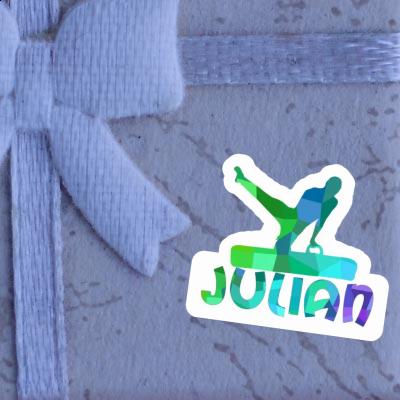 Sticker Julian Gymnast Notebook Sticker Julian Gymnast Notebook Image
