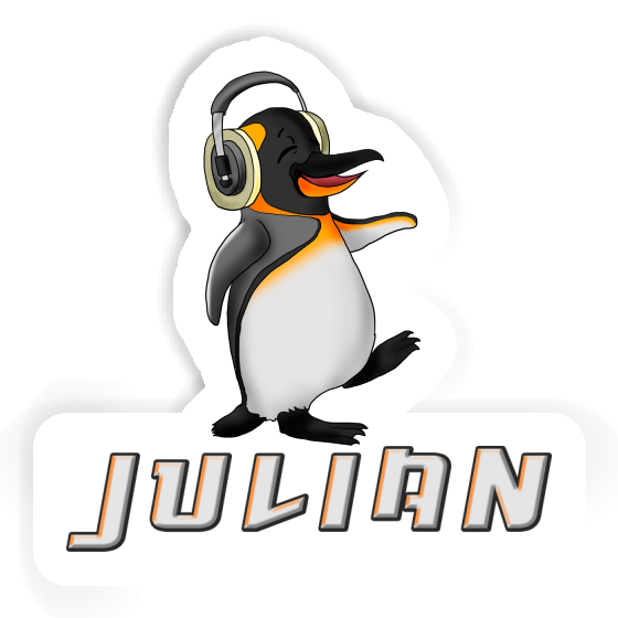 Sticker Julian Penguin Notebook Sticker Julian Penguin Notebook Image