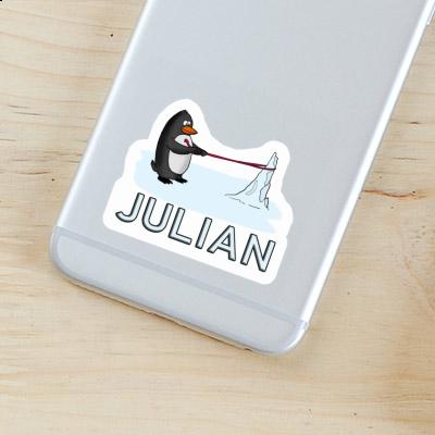 Julian Sticker Penguin Notebook Julian Sticker Penguin Gift package Image