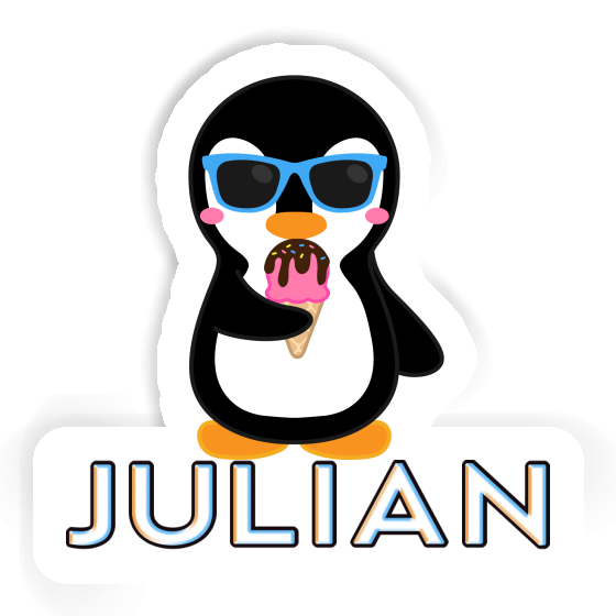 Julian Sticker Penguin Laptop Julian Sticker Penguin Laptop Image
