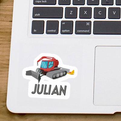 Snow Groomer Sticker Julian Snow Groomer Sticker Julian Image