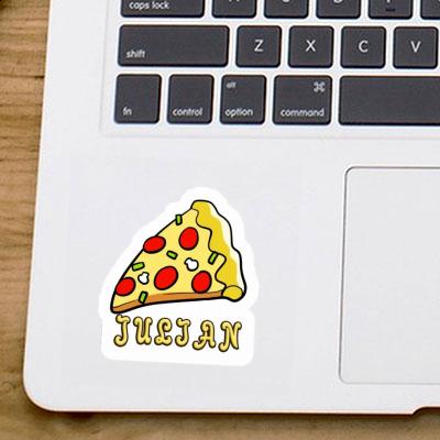 Julian Sticker Pizza Notebook Julian Sticker Pizza Gift package Image