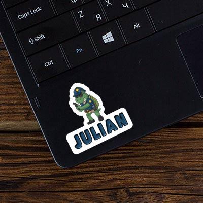 Officer Sticker Julian Laptop Officer Sticker Julian Laptop Image