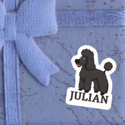 Julian Sticker Poodle Notebook Julian Sticker Poodle Notebook Image